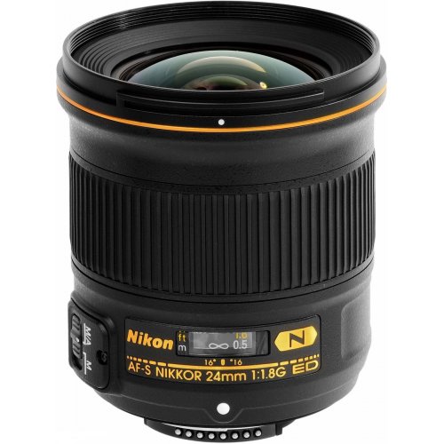 Объектив Nikon Nikkor 24mm f/1.8G ED AF-S (JAA139DA) купить в Украине | Telemart фото