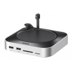 USB-хаб Ugreen CM841A USB Type-C 11 in 1 (95094) Silver
