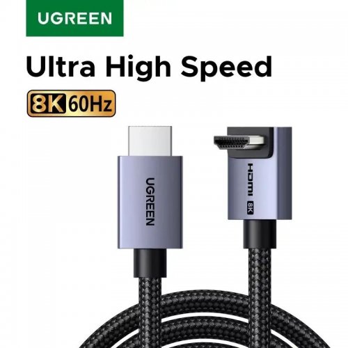 Кабель Ugreen HD188 HDMI to HDMI 8K 1m (95826) Grey купить в Украине | Telemart фото