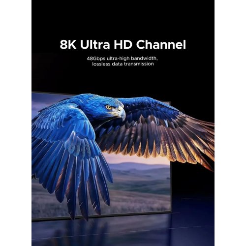 Кабель Ugreen HD188 HDMI to HDMI 8K 3m (85242) Grey купить в Украине | Telemart фото