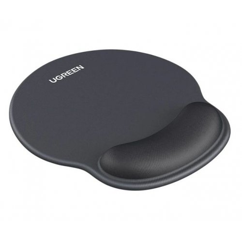 Килимок для миші Ugreen LP668 Ergonomic Mouse Pad with Wrist Rest (25245) Black купити в Україні | Telemart фото