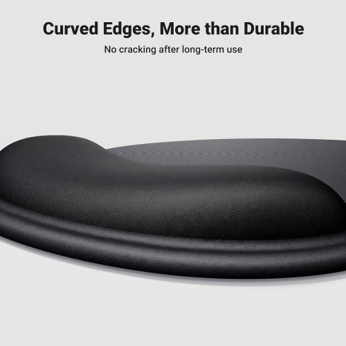 Килимок для миші Ugreen LP668 Ergonomic Mouse Pad with Wrist Rest (25245) Black купити в Україні | Telemart фото