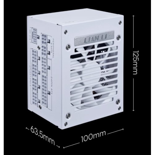 Блок живлення Lian Li SP V2 Gold 850W (G9P.SP0850G.W000.EU) White купити в Україні | Telemart фото