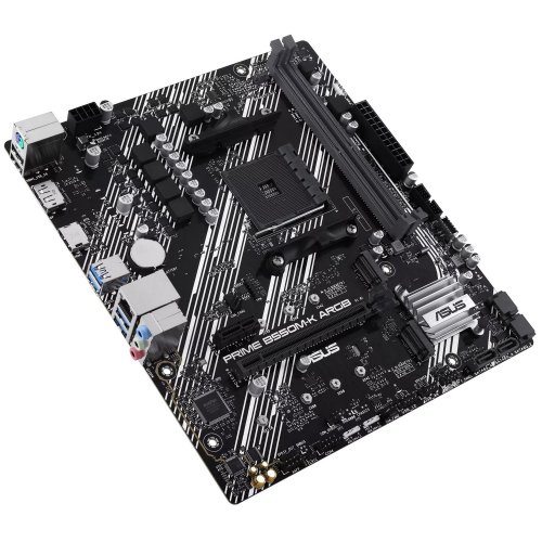 Уцінка материнська плата Asus PRIME B550M-K ARGB (sAM4, AMD B550) (Розкрита упаковка, 895830) купити в Україні | Telemart фото