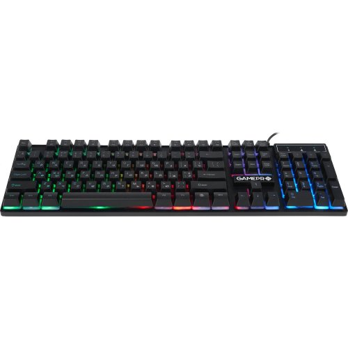 Уцінка клавіатура GamePro GK296 Black (Пошкоджено пакування, 895940) купити в Україні | Telemart фото