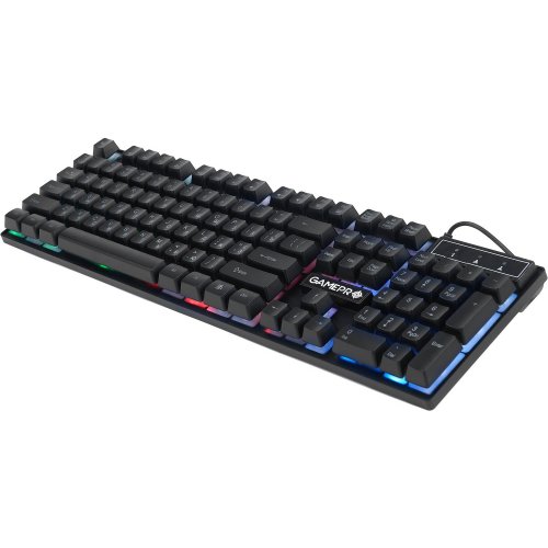 Уцінка клавіатура GamePro GK296 Black (Пошкоджено пакування, 895940) купити в Україні | Telemart фото