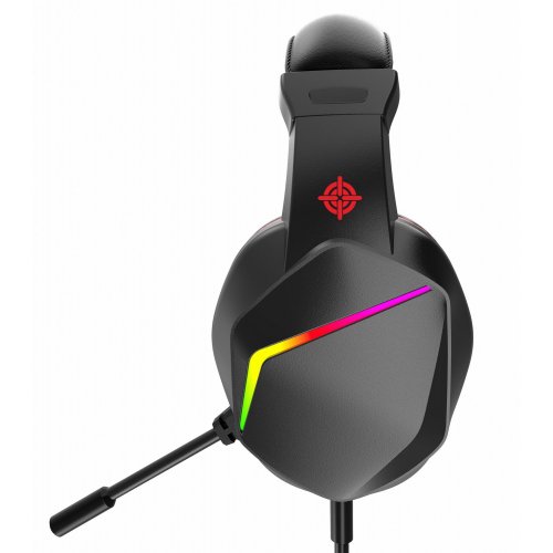 Уцінка навушники GamePro HS311 RGB Black (Розкрита упаковка, 895945) купити в Україні | Telemart фото