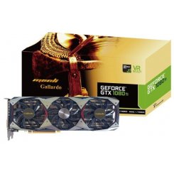Відеокарта Manli Geforce GTX 1080 TI Gallardo LED 11264MB (M-NGTX1080TIG/5RIHPPP-F372G) (Відновлено продавцем, 895982)