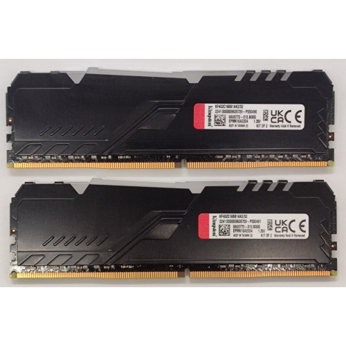 Озп G.Skill DDR4 16GB (2x8GB) 3200Mhz Trident Z (F4-3200C16D-16GTZKW) (Відновлено продавцем, 895993) купити в Україні | Telemart фото