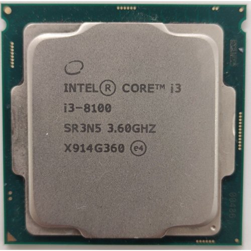 Процессор Intel Core i3-8100 3.6GHz 6MB s1151 Tray (CM8068403377308) (Восстановлено продавцом, 895996) купить в Украине | Telemart фото