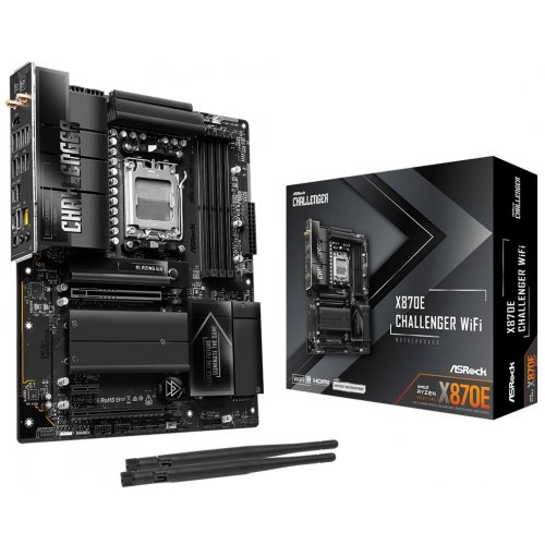 Материнская плата AsRock X870E Challenger WiFi (sAM5, AMD X870E) купить в Украине | Telemart фото