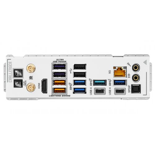 Материнская плата AsRock X870E Challenger WiFi White (sAM5, AMD X870E) купить в Украине | Telemart фото