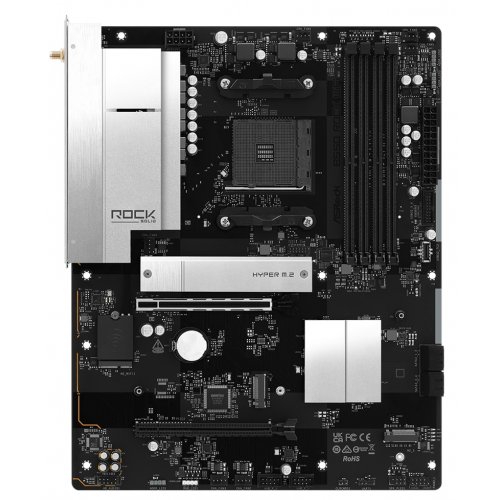 Материнская плата AsRock B550 Rock WiFi (sAM4, AMD B550) купить в Украине | Telemart фото