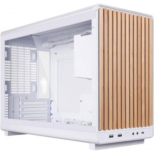 Корпус Lian Li A3 Tempered Glass без БП (G99.A3W-WDG.00) White купить в Украине | Telemart фото