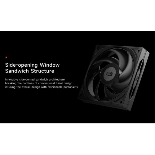 Кулер для корпуса PCCooler FE120 Black купить в Украине | Telemart фото
