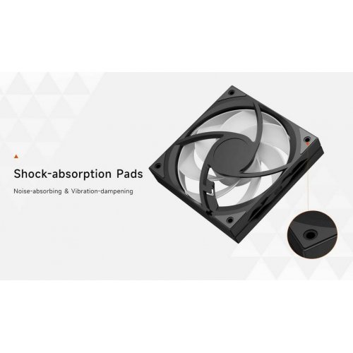 Кулер для корпуса PCCooler FE120 ARGB Black купить в Украине | Telemart фото