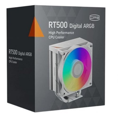Кулер PCCooler RT500 Digital ARGB White купить в Украине | Telemart фото