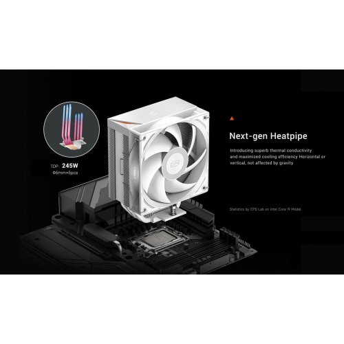 Кулер PCCooler RT500 Digital ARGB White купить в Украине | Telemart фото