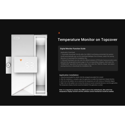 Кулер PCCooler RT500 Digital ARGB White купить в Украине | Telemart фото
