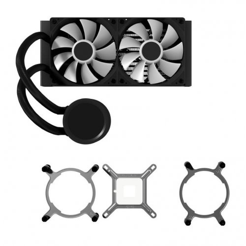 Готова СВО AeroCool Abyss L240R Digi (ACLA-AD24117.11) Black купити в Україні | Telemart фото