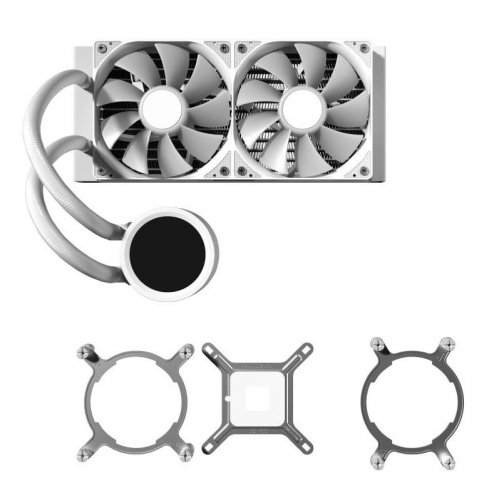 Готова СВО AeroCool Abyss L240R Digi (ACLA-AD24117.21) White купити в Україні | Telemart фото