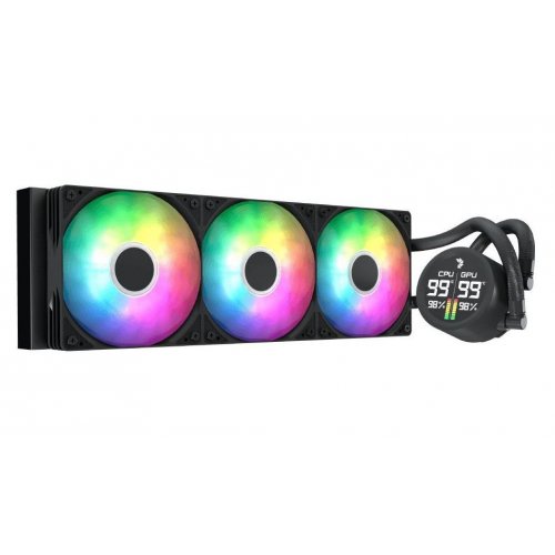 Готова СВО AeroCool Abyss L360R Digi (ACLA-AD36117.11) Black купити в Україні | Telemart фото