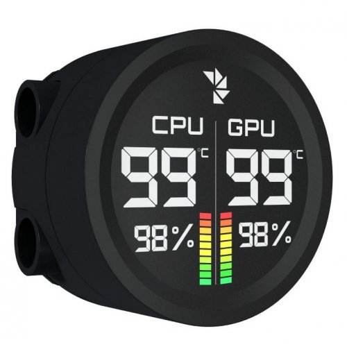 Готова СВО AeroCool Abyss L360R Digi (ACLA-AD36117.11) Black купити в Україні | Telemart фото
