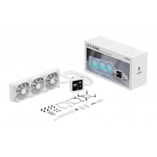 Готова СВО APNX LC1-D 360 (APLA-SV36117.21) White купити в Україні | Telemart фото
