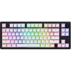 Уцінка клавіатура HATOR Skyfall 80 MAG Ultra 8K Aurum Ice (HTK1880UA) Black/White (Розкрита упаковка, 896153)