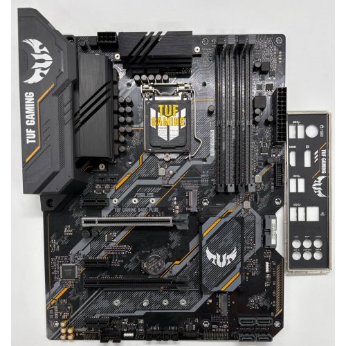 Материнская плата Asus TUF GAMING B460-PLUS (s1200, Intel B460) (Восстановлено продавцом, 896158) купить в Украине | Telemart фото