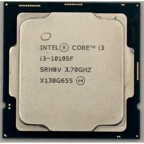 Процессор Intel Core i3-10105F 3.7(4.4)GHz 6MB s1200 Tray (CM8070104291323) (Восстановлено продавцом, 896170) купить в Украине | Telemart фото