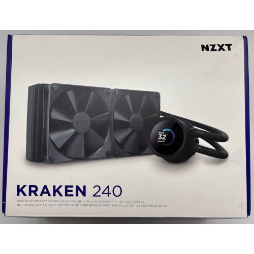 Готовая сво NZXT Kraken 240 (RL-KN240-B1) (Восстановлено продавцом, 896186) купить в Украине | Telemart фото