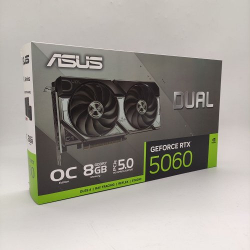 Видеокарта Asus Dual GeForce RTX 5060 OC 8192MB (DUAL-RTX5060-O8G) (Восстановлено продавцом, 896216) купить в Украине | Telemart фото