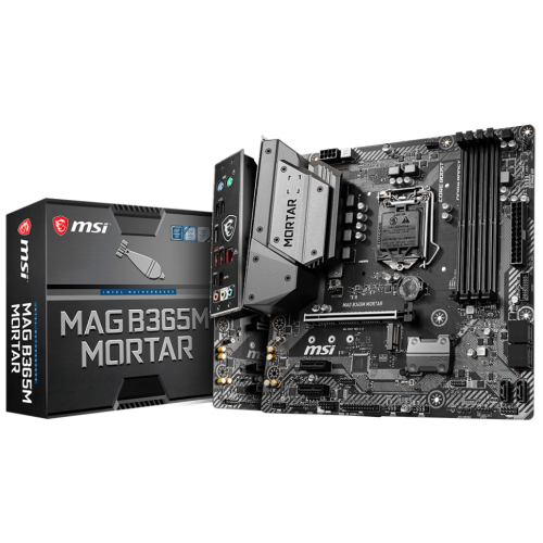 Материнская плата MSI MAG B365M MORTAR (s1151-V2, Intel B365) (Восстановлено продавцом, 896221) купить в Украине | Telemart фото