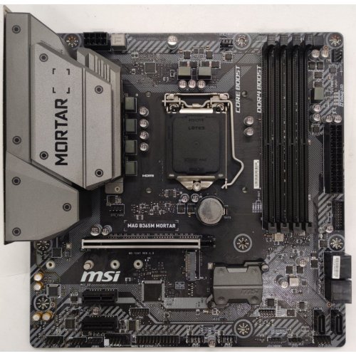 Материнская плата MSI MAG B365M MORTAR (s1151-V2, Intel B365) (Восстановлено продавцом, 896221) купить в Украине | Telemart фото
