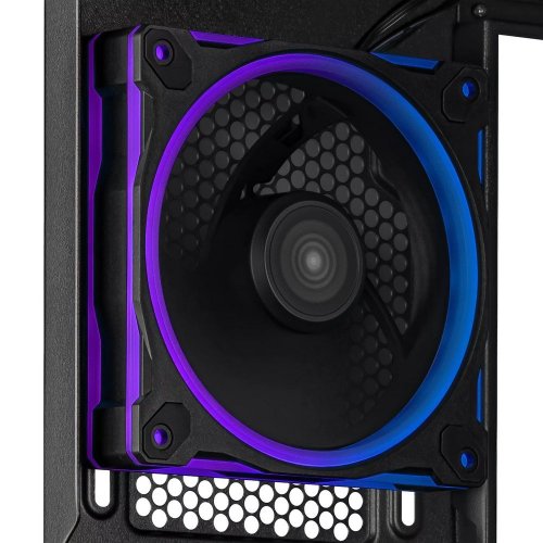Уцінка корпус Asus Prime AP202 ARGB Tempered Glass без БЖ (90DC00P0-B19000) Black (Розкрита упаковка, 896315) купити в Україні | Telemart фото