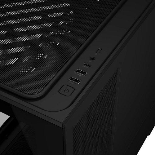 Уцінка корпус Asus Prime AP202 ARGB Tempered Glass без БЖ (90DC00P0-B19000) Black (Розкрита упаковка, 896315) купити в Україні | Telemart фото
