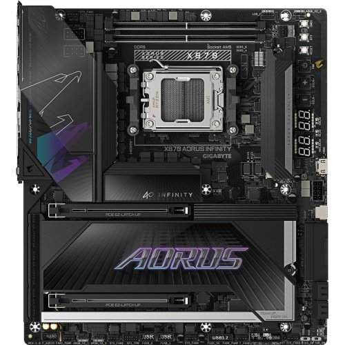 Материнская плата Gigabyte X870 AORUS INFINITY (sAM5, AMD X870) купить в Украине | Telemart фото