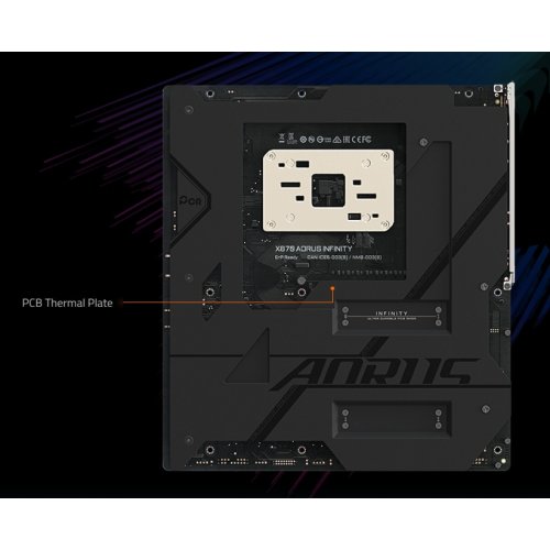 Материнская плата Gigabyte X870 AORUS INFINITY (sAM5, AMD X870) купить в Украине | Telemart фото