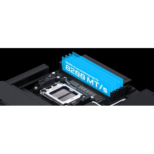 Материнська плата Gigabyte B850M AORUS STEALTH (sAM5, AMD B850) купити в Україні | Telemart фото