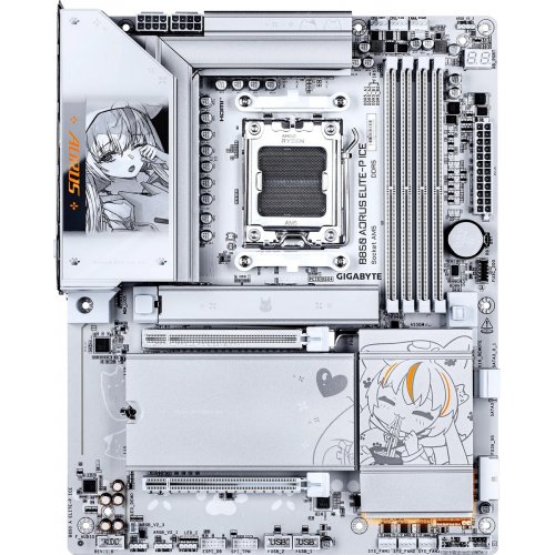Материнська плата Gigabyte B850 AORUS ELITE-P ICE (sAM5, AMD B850) купити в Україні | Telemart фото