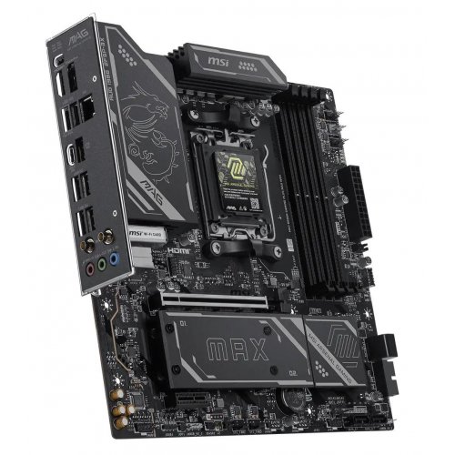 Материнская плата MSI MAG B850M GAMING PLUS MAX WIFI (sAM5, AMD B850) купить в Украине | Telemart фото