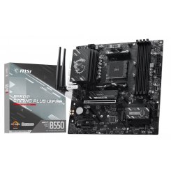 Материнская плата MSI B550M GAMING PLUS WIFI6E (sAM4, AMD B550)