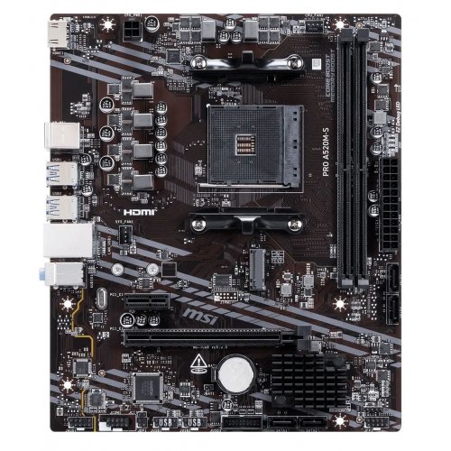 Материнская плата MSI PRO A520M-S (sAM4, AMD A520) купить в Украине | Telemart фото
