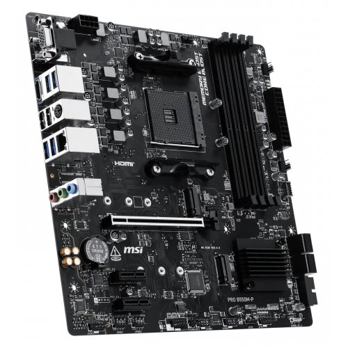 Материнская плата MSI PRO B550M-P (sAM4, AMD B550) купить в Украине | Telemart фото