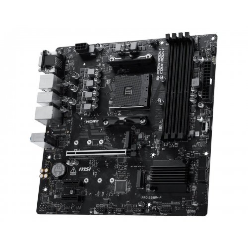 Материнская плата MSI PRO B550M-P (sAM4, AMD B550) купить в Украине | Telemart фото
