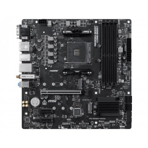 Материнская плата MSI PRO B550M-P WIFI6E (sAM4, AMD B550) купить в Украине | Telemart фото