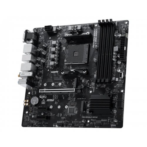 Материнская плата MSI PRO B550M-P WIFI6E (sAM4, AMD B550) купить в Украине | Telemart фото