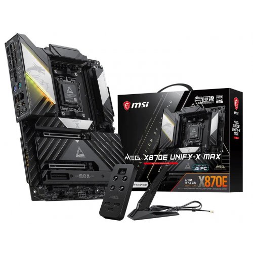 Материнская плата MSI MEG X870E UNIFY-X MAX (sAM5, AMD X870E) купить в Украине | Telemart фото