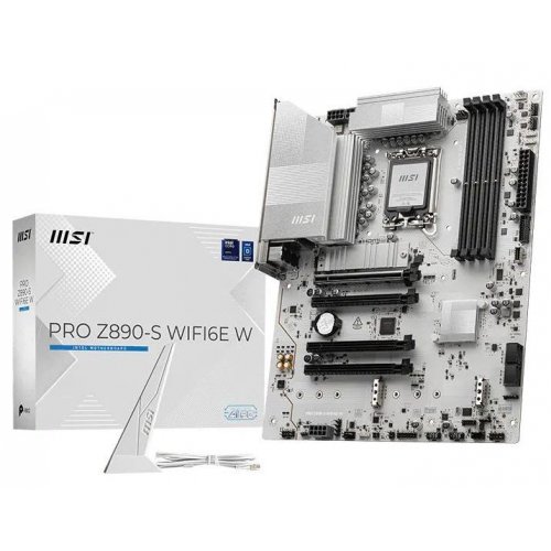 Материнская плата MSI PRO Z890-S WIFI6E W (s1851, Intel Z890) купить в Украине | Telemart фото
